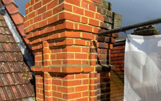 Chimney repointing